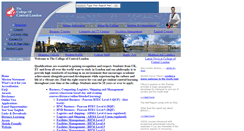 Desktop Screenshot of central-college.com